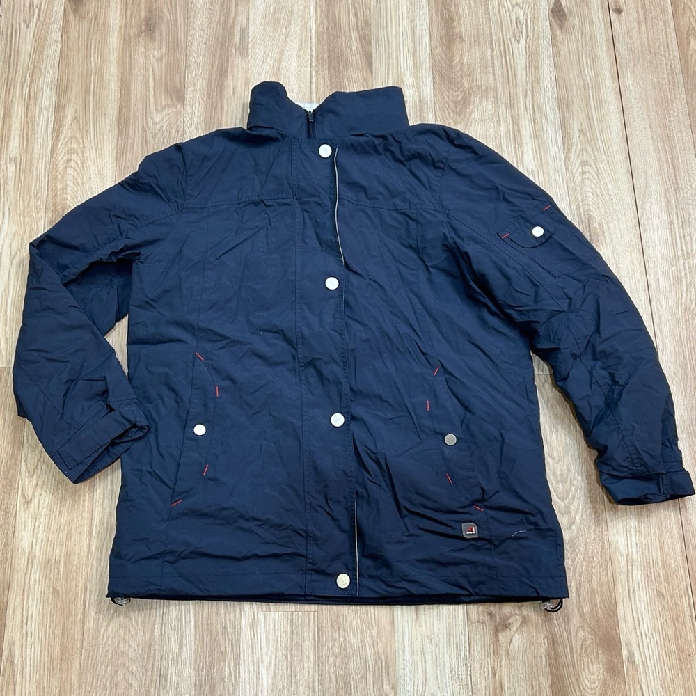 Alpine Tek Women’s Blue Snow Ski Jacket With Removable Liner Size Large